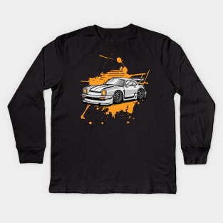 Custom Wheel and Tire Day – February Kids Long Sleeve T-Shirt